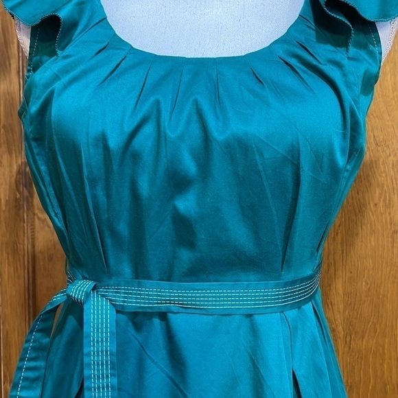 Banana Republic Belted Dress with Ruffle Straps - EUC - Picture 2 of 5